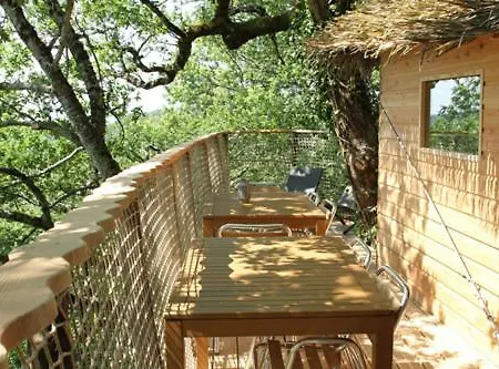 Les Cabanes Dans Les Arbres De Caluche