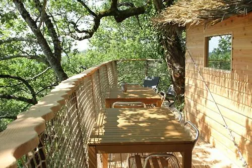 Les Cabanes Dans Les Arbres De Caluche